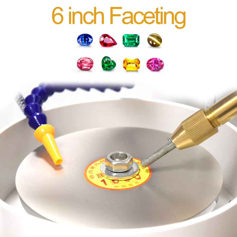120W Gemstone Faceting Machine Digital Display for Gem Jade Jade Stone Crystal Grinding Polishing